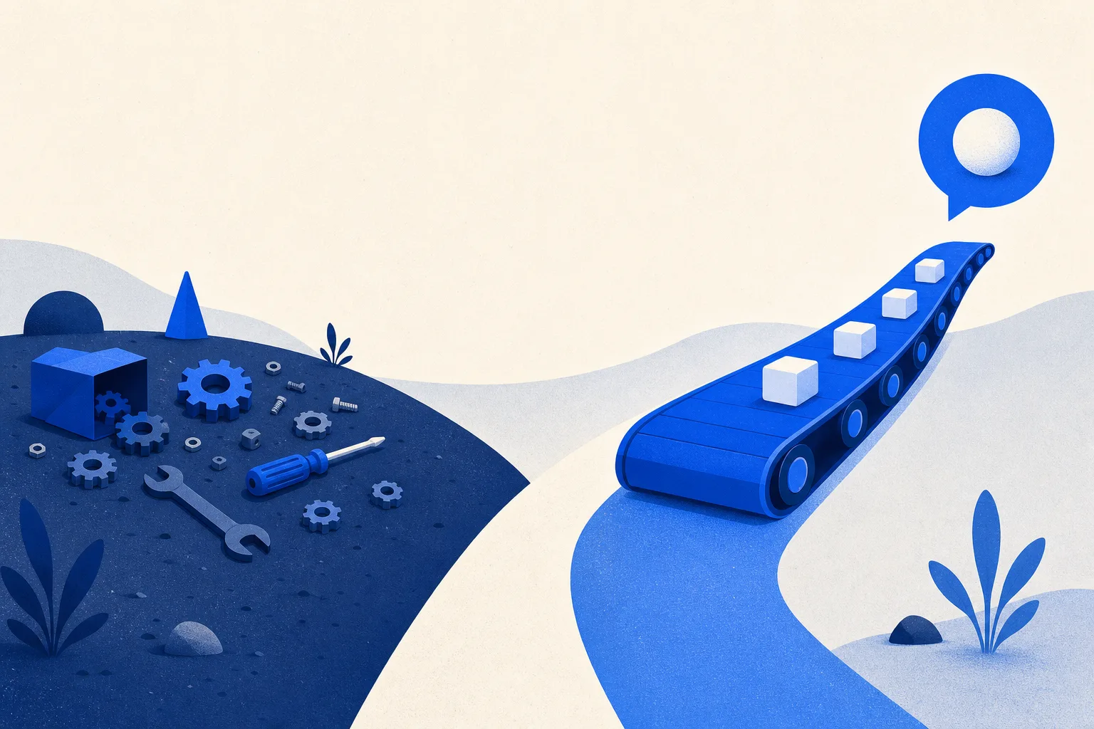 Ilustração editorial do artigo "AEO por conta própria ou contratar um serviço? (2026)"
